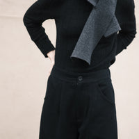 Cross Scarf - Boiled Wool - FW25 - Color Options