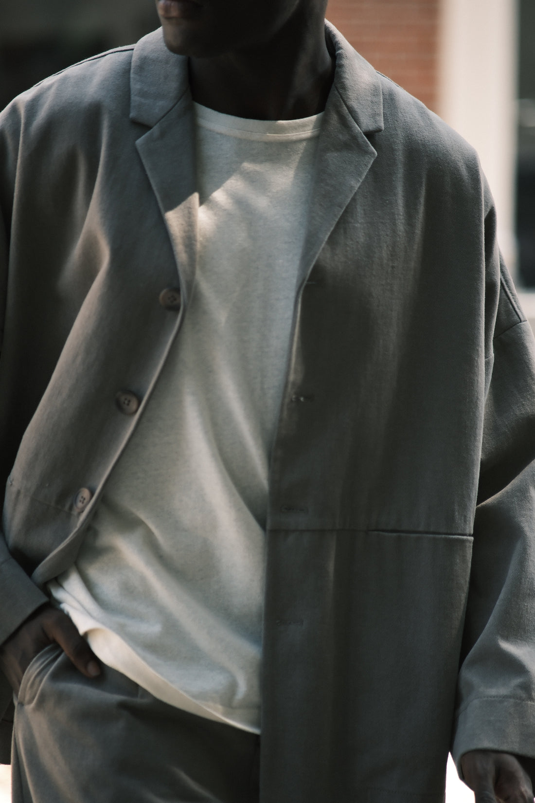 Oversized Blazer - SS26 - Umber