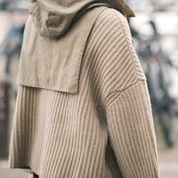 Waxed Hooded Vest - FW26 - Tan