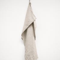 7115 Linen Tea Towel - Bone