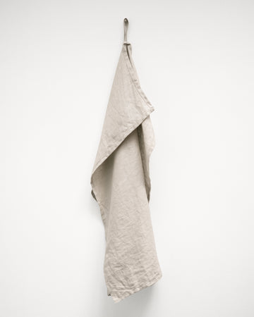 7115 Linen Tea Towel - Bone