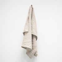 7115 Linen Tea Towel - Bone