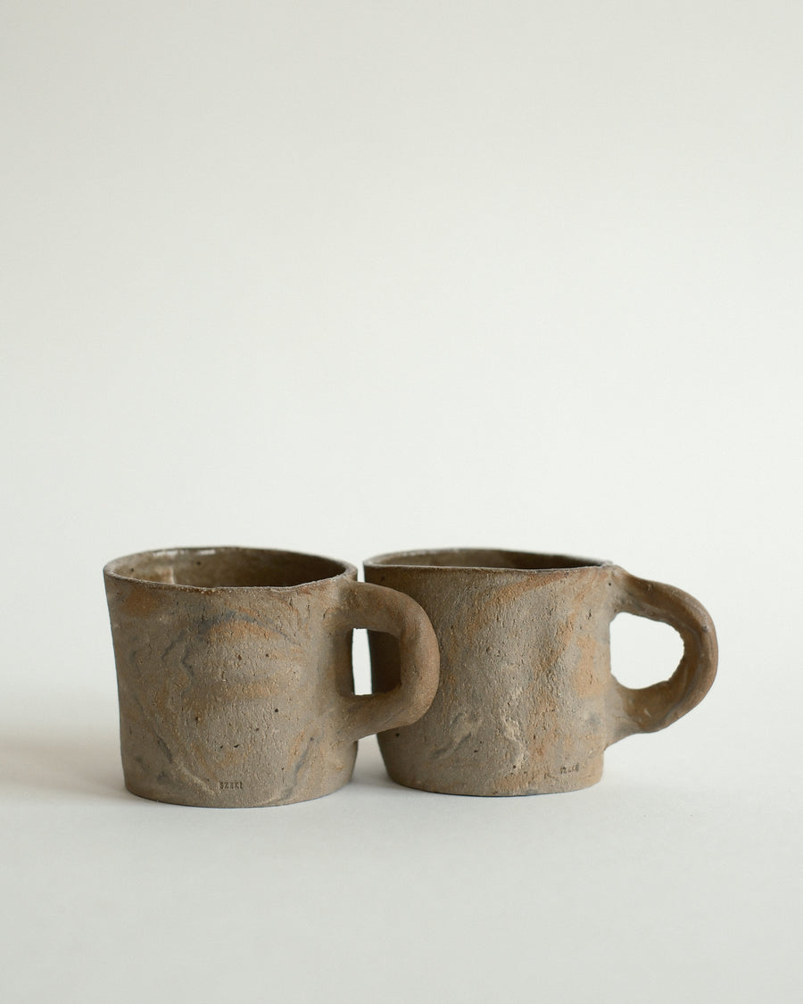 Rainbow Brown Mug Set