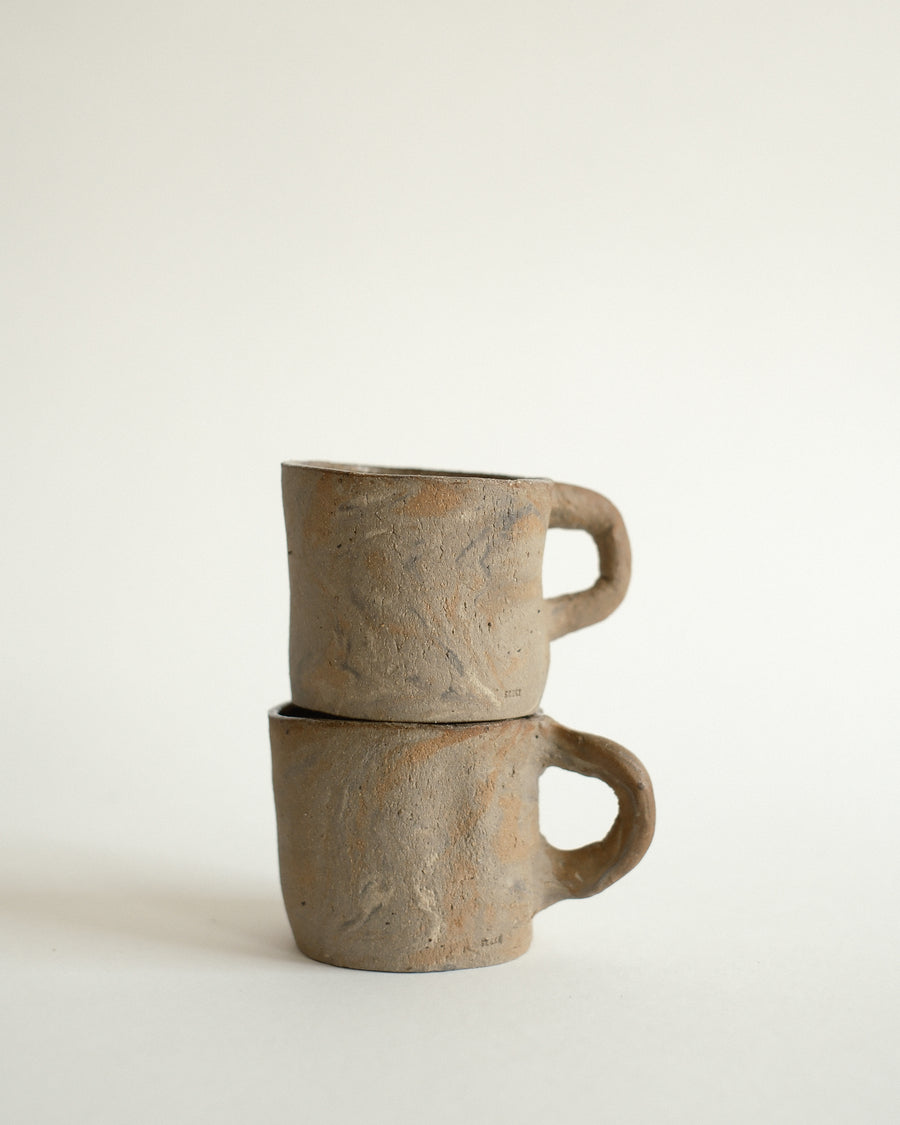 Rainbow Brown Mug Set