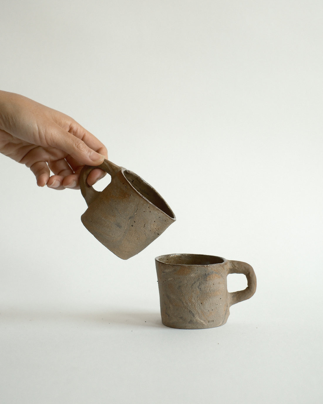 Rainbow Brown Mug Set