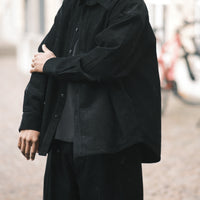 Unisex Dolman Shirt - Corduroy Edition - FW26 - Black Corduroy