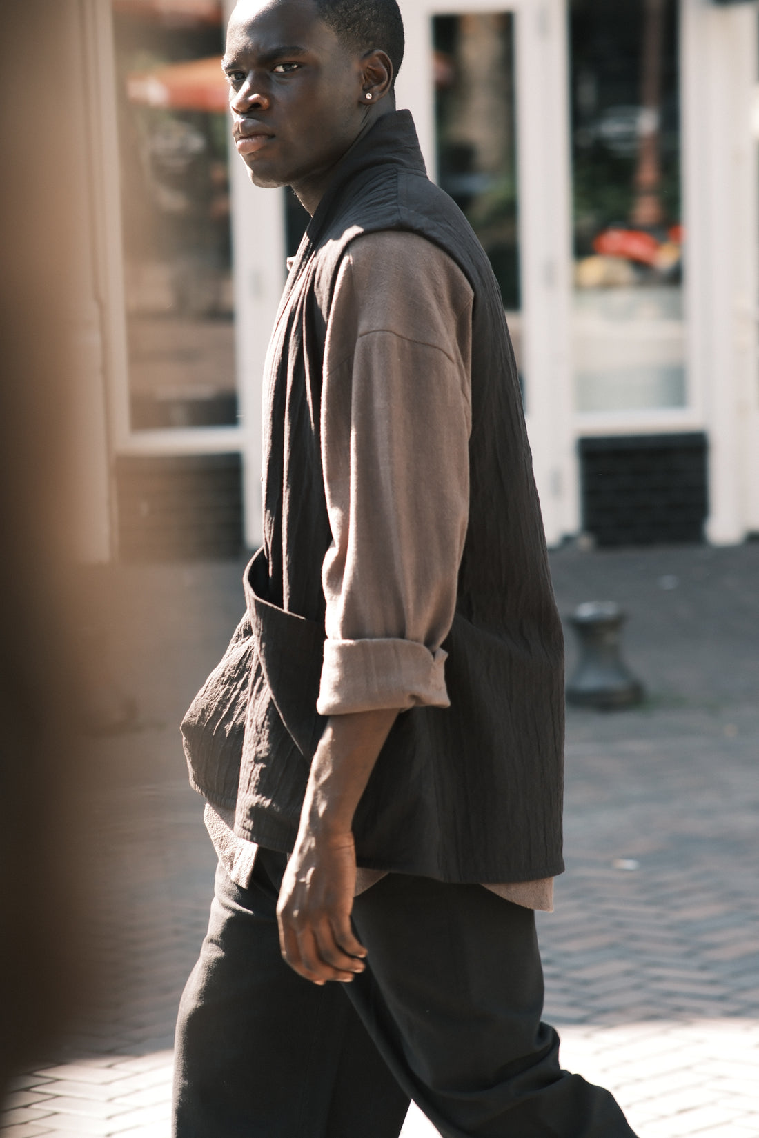 Reversible Vest - SS26 - Black