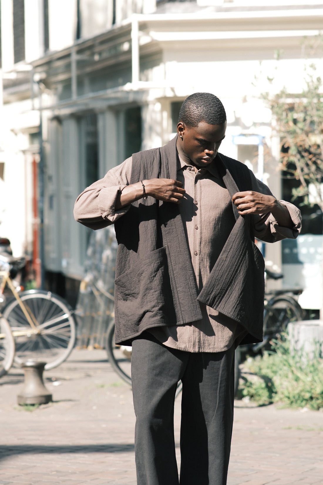 Reversible Vest - SS26 - Black