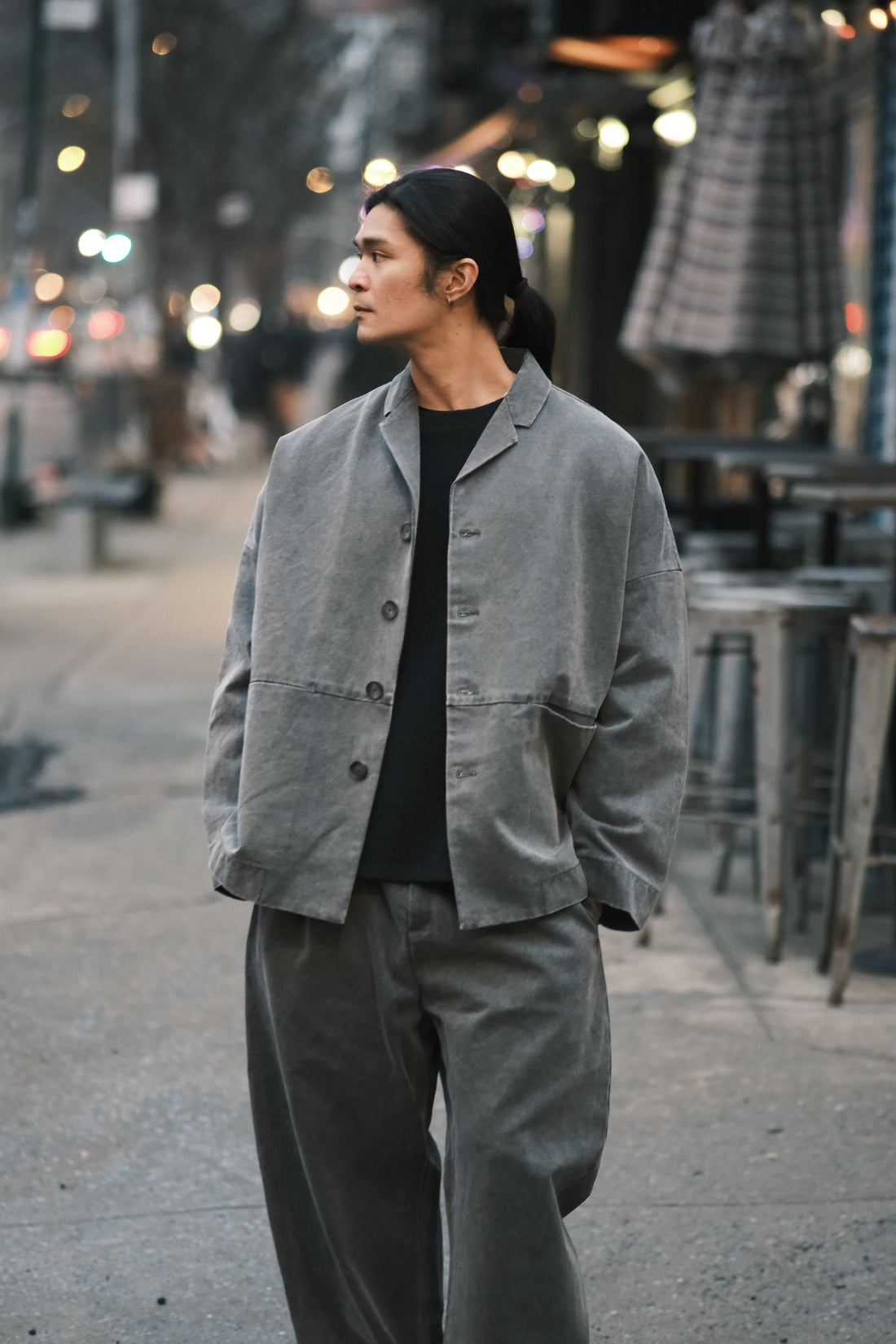 Oversized Blazer - FW26 - Washed Black