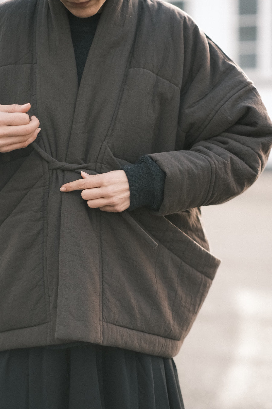 Signature Sumo Puffer - Textured Edition - Chalk Brown