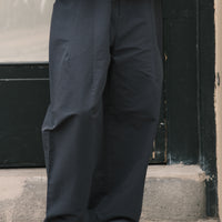 Spring Pleated Trouser - SS26 - Navy