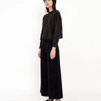 Signature Yak Rib Mock-Neck - Molasses