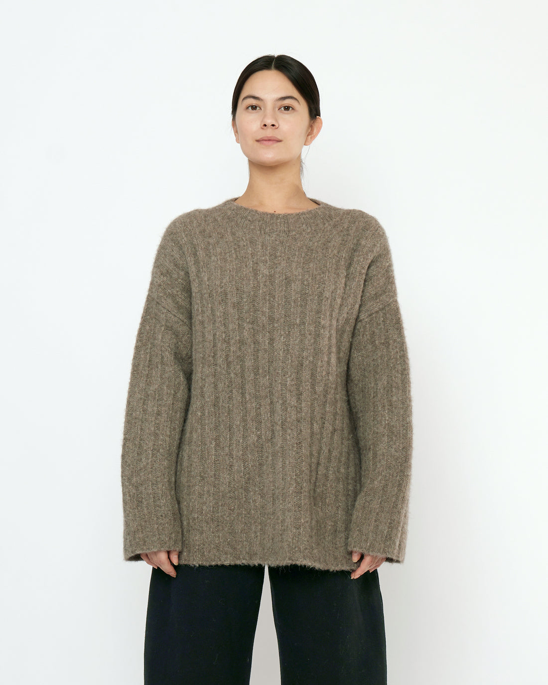 Chunky Mockneck - FW25 - Taupe