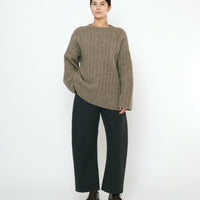 Chunky Mockneck - FW25 - Taupe