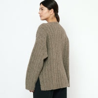 Chunky Mockneck - FW25 - Taupe