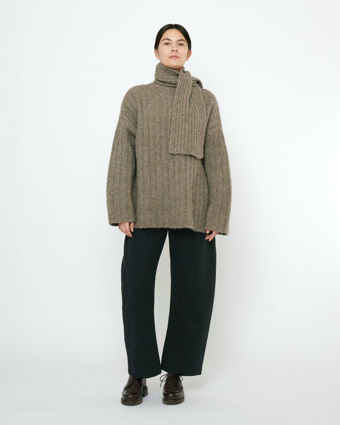 Chunky Mockneck - FW25 - Taupe