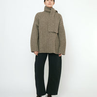 Chunky Mockneck - FW25 - Taupe