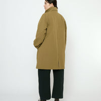 Double Collar Overtcoat - FW25 - Kelp