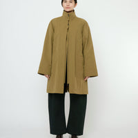 Double Collar Overtcoat - FW25 - Kelp