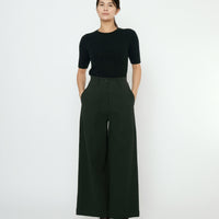 Textured Wide-Legged Skate Trouser - FW25 - Black