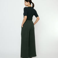 Textured Wide-Legged Skate Trouser - FW25 - Black