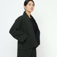 Textured Pockets Blazer - FW25 - Black