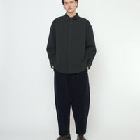 Corduroy Elastic Pull-Up Trouser - FW25 - Black