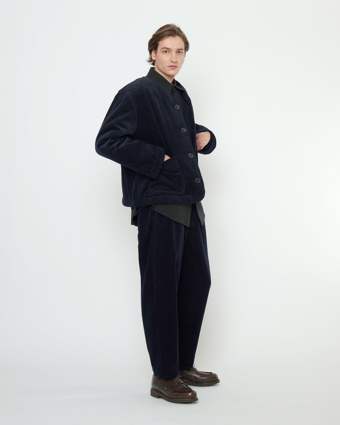 Corduroy Liner Jacket - FW25 - Black