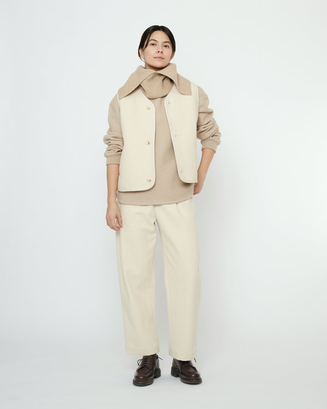 Double Faced Canvas Vest - FW25 - Off-White
