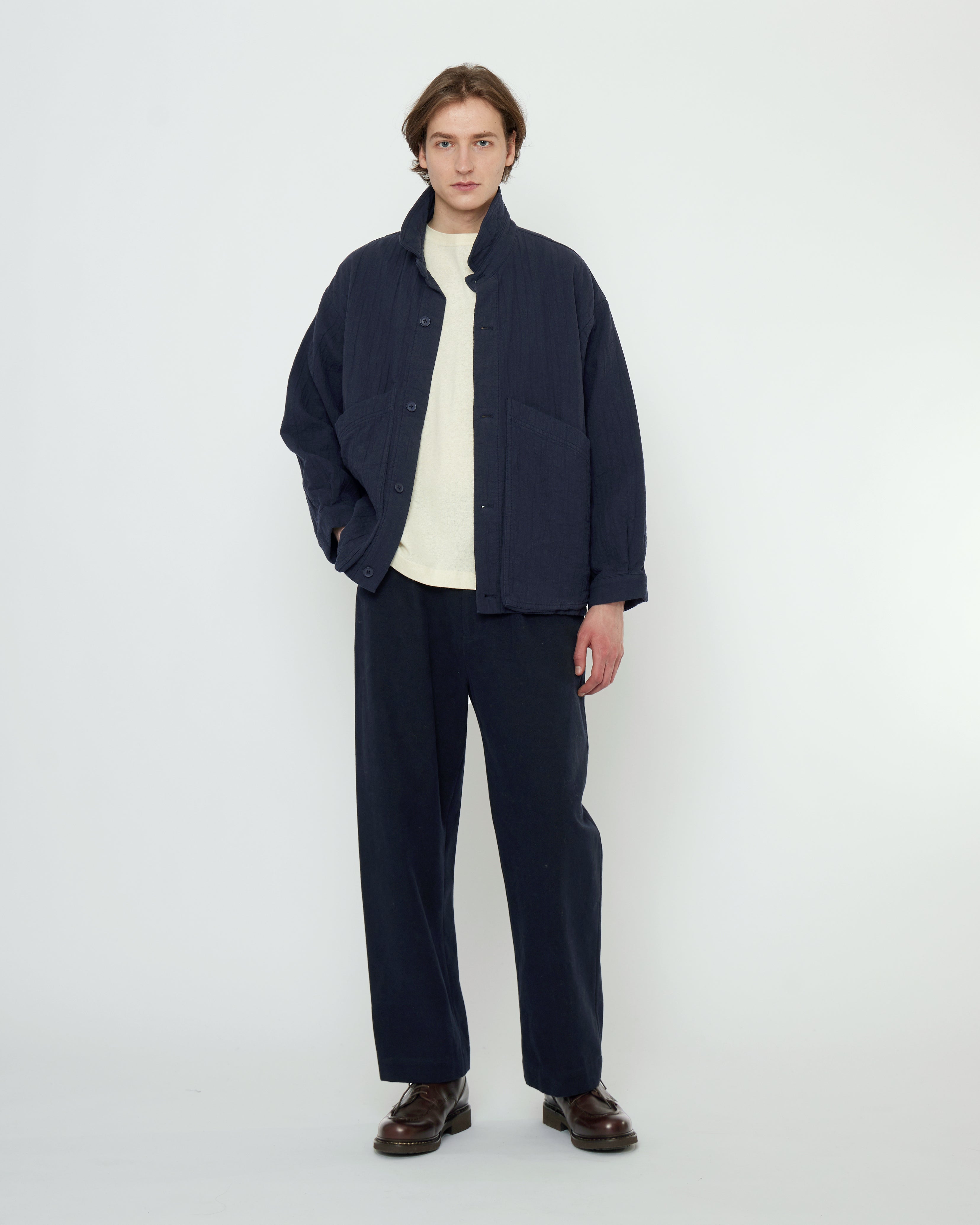 ジャケット・アウター PostO'Alls ChinoisDeLuxe summer moleskin Signature Unisex Sumo Jacket - Canvas Black – 7115 by Szeki
