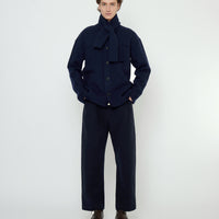Cross Scarf - Boiled Wool - FW25 - Color Options