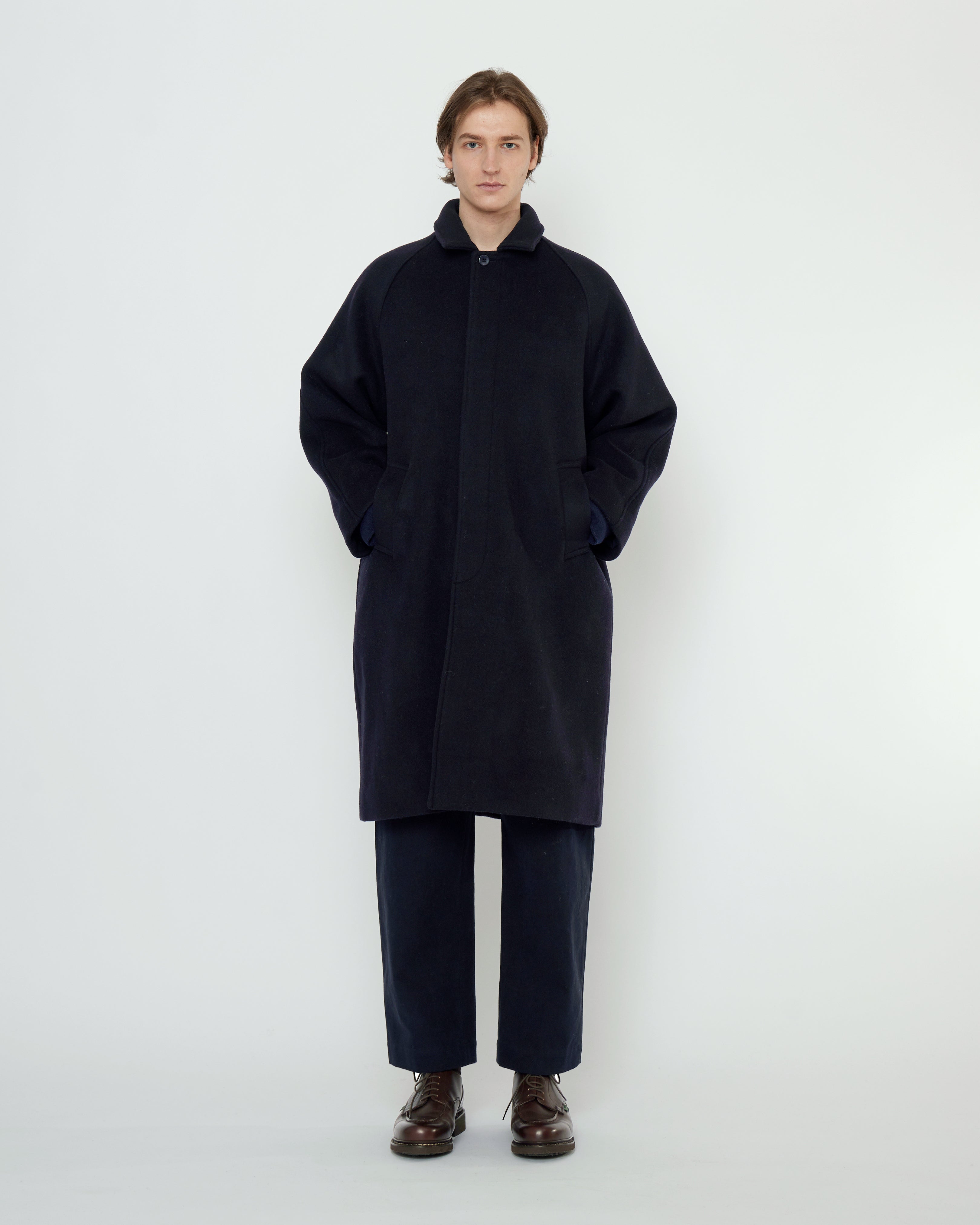 Wool Duster - FW25 - Navy Black