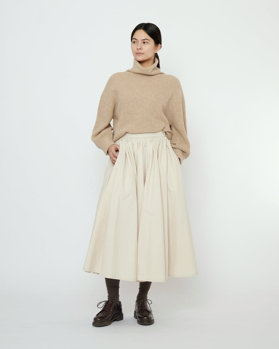 Prairie Skirt - FW25 - Bone White
