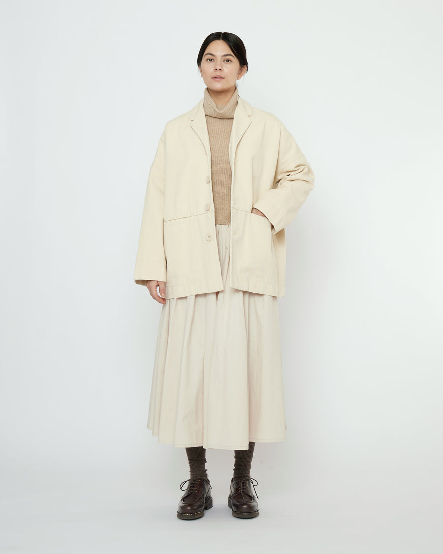 Oversized Blazer - FW25 - Antique White