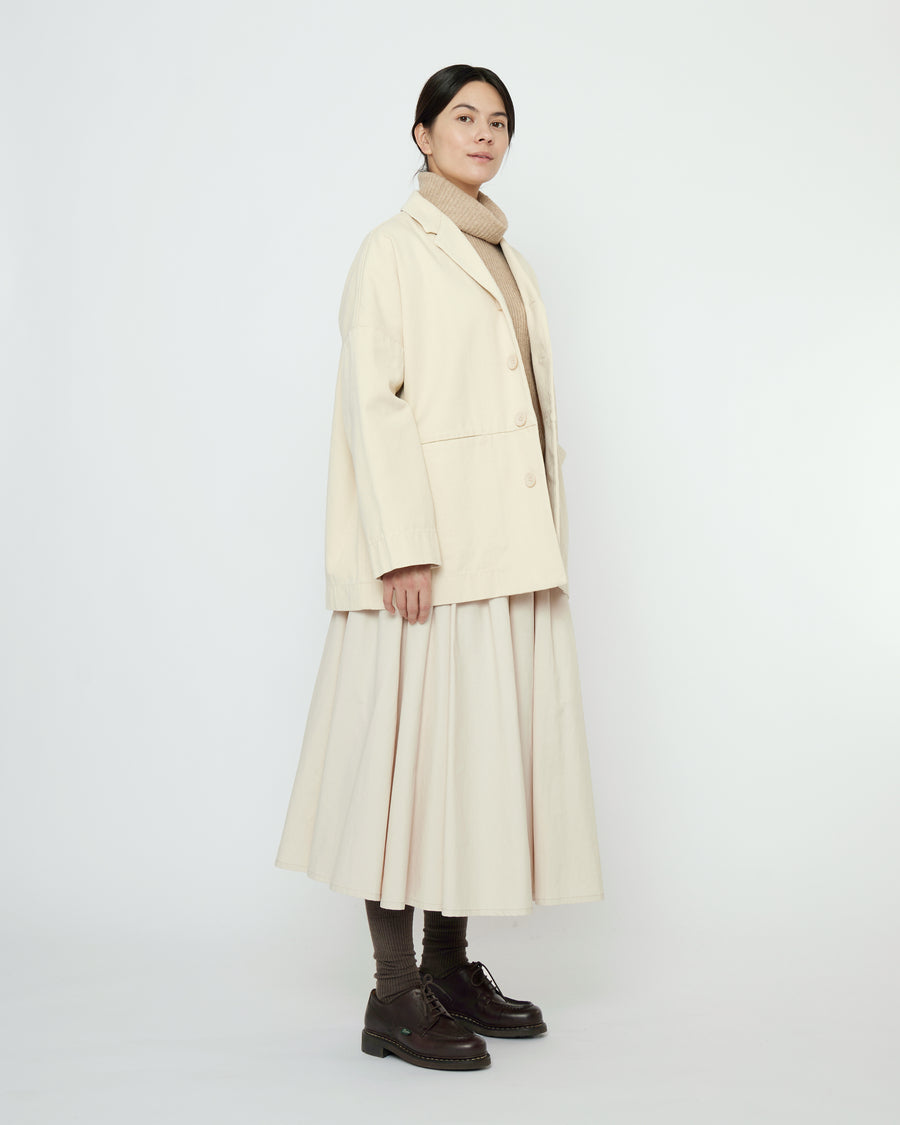 Oversized Blazer - FW25 - Antique White
