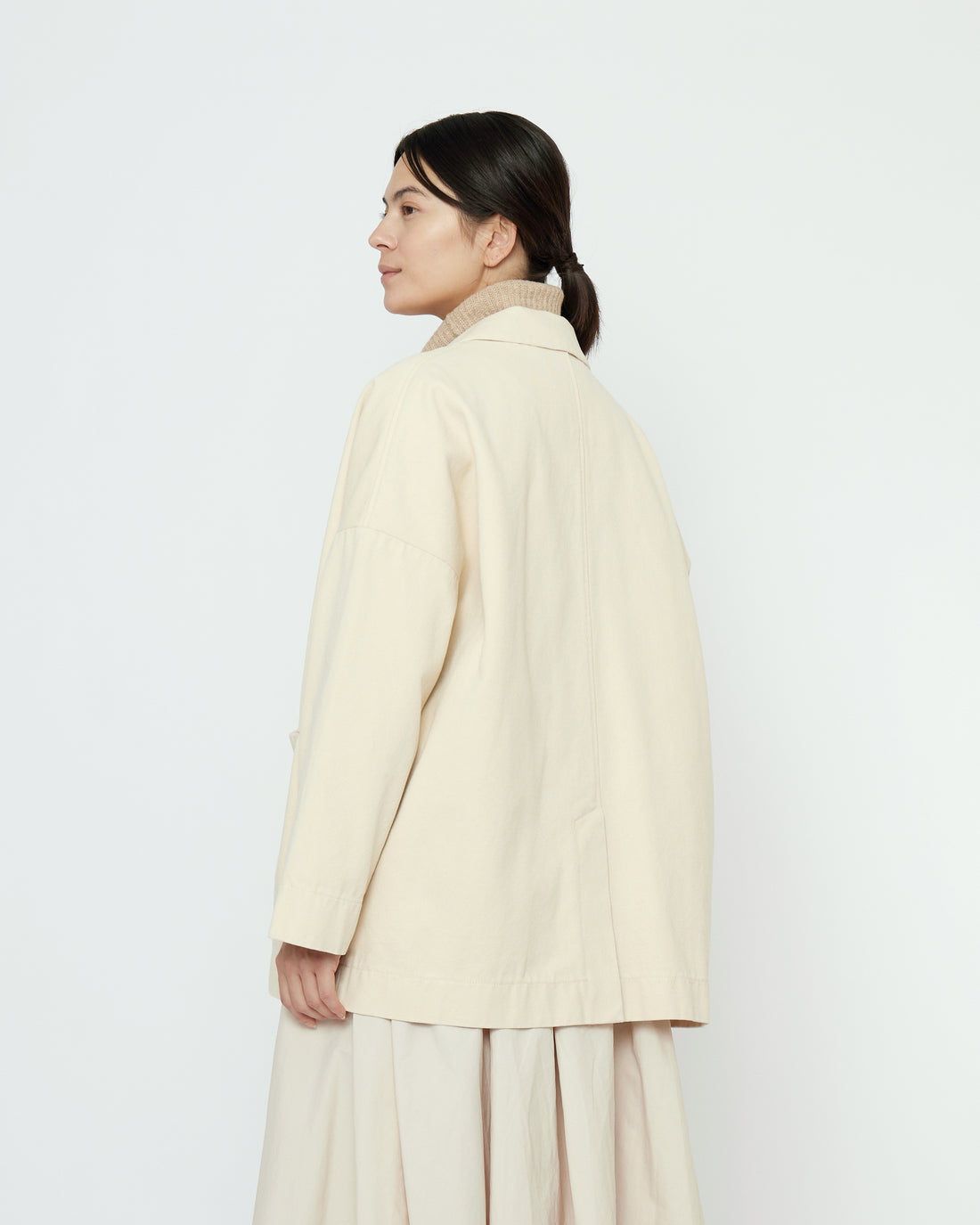 Oversized Blazer - FW25 - Antique White
