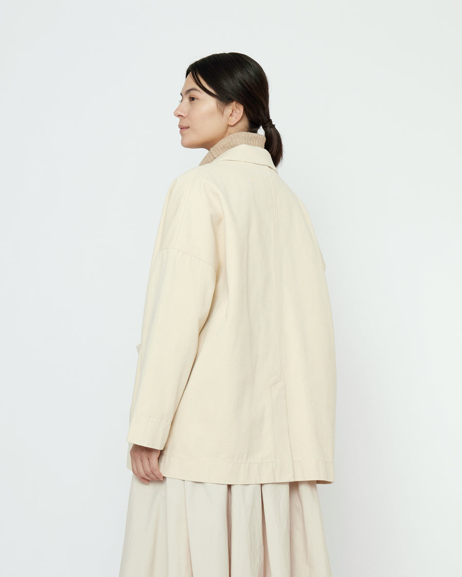 Oversized Blazer - FW25 - Antique White