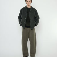 Curve Legged Work Trouser - FW25 - Washed Olive