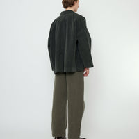 Curve Legged Work Trouser - FW25 - Washed Olive
