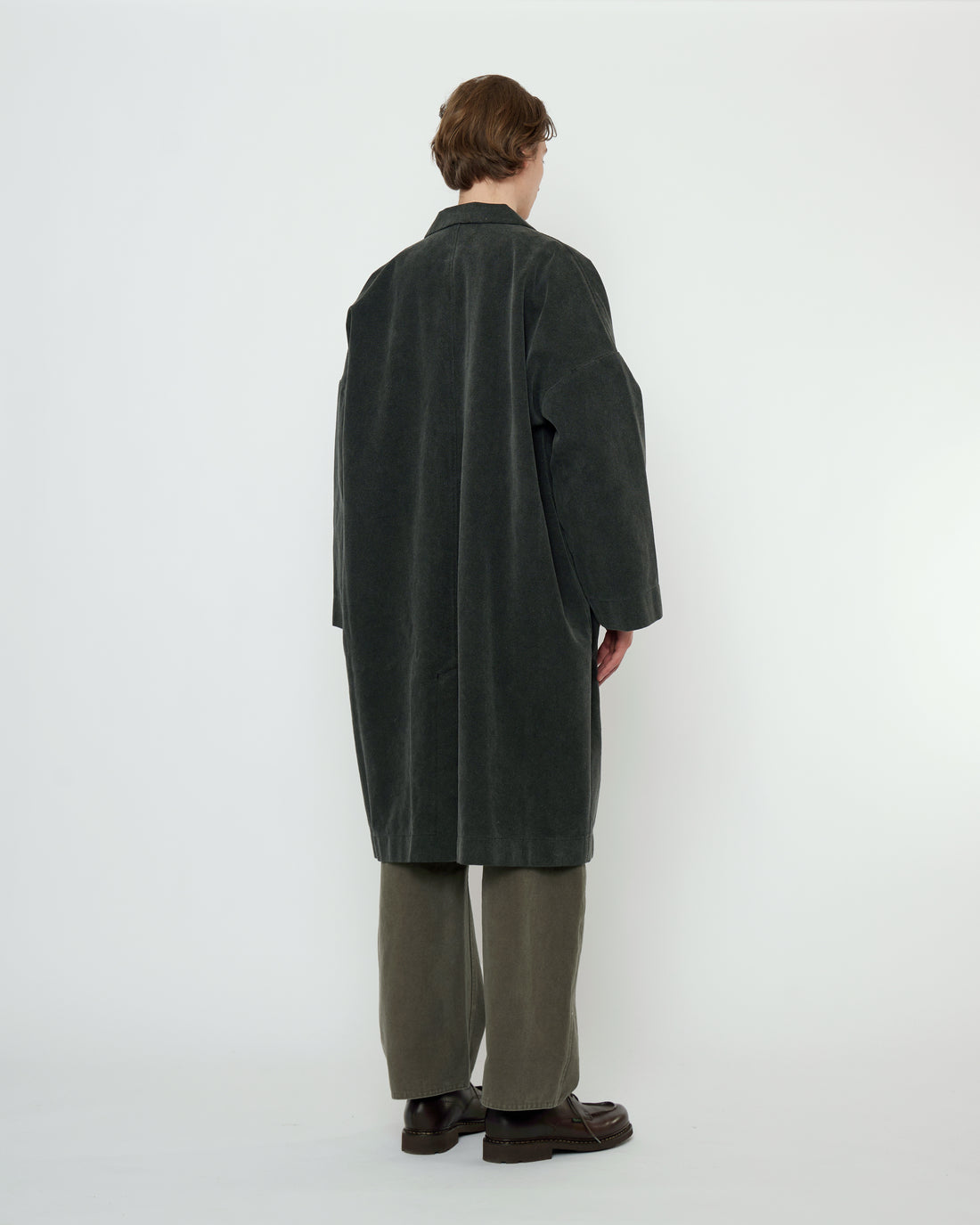 Oversized Blazer Coat - FW25 - Washed Black