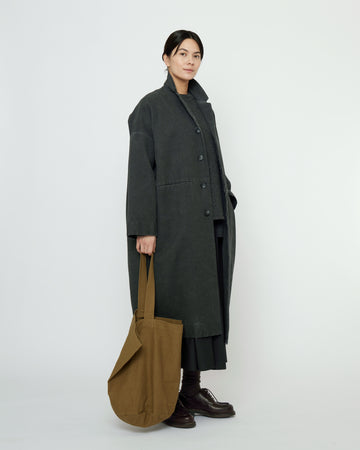 Oversized Blazer Coat - FW25 - Washed Black