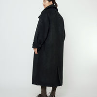 Balmacaan Coat - FW25 - Charcoal
