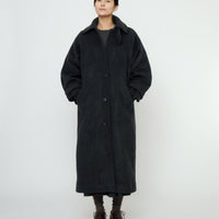 Balmacaan Coat - FW25 - Charcoal