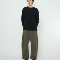 Curve Legged Work Trouser - FW25 - Washed Olive