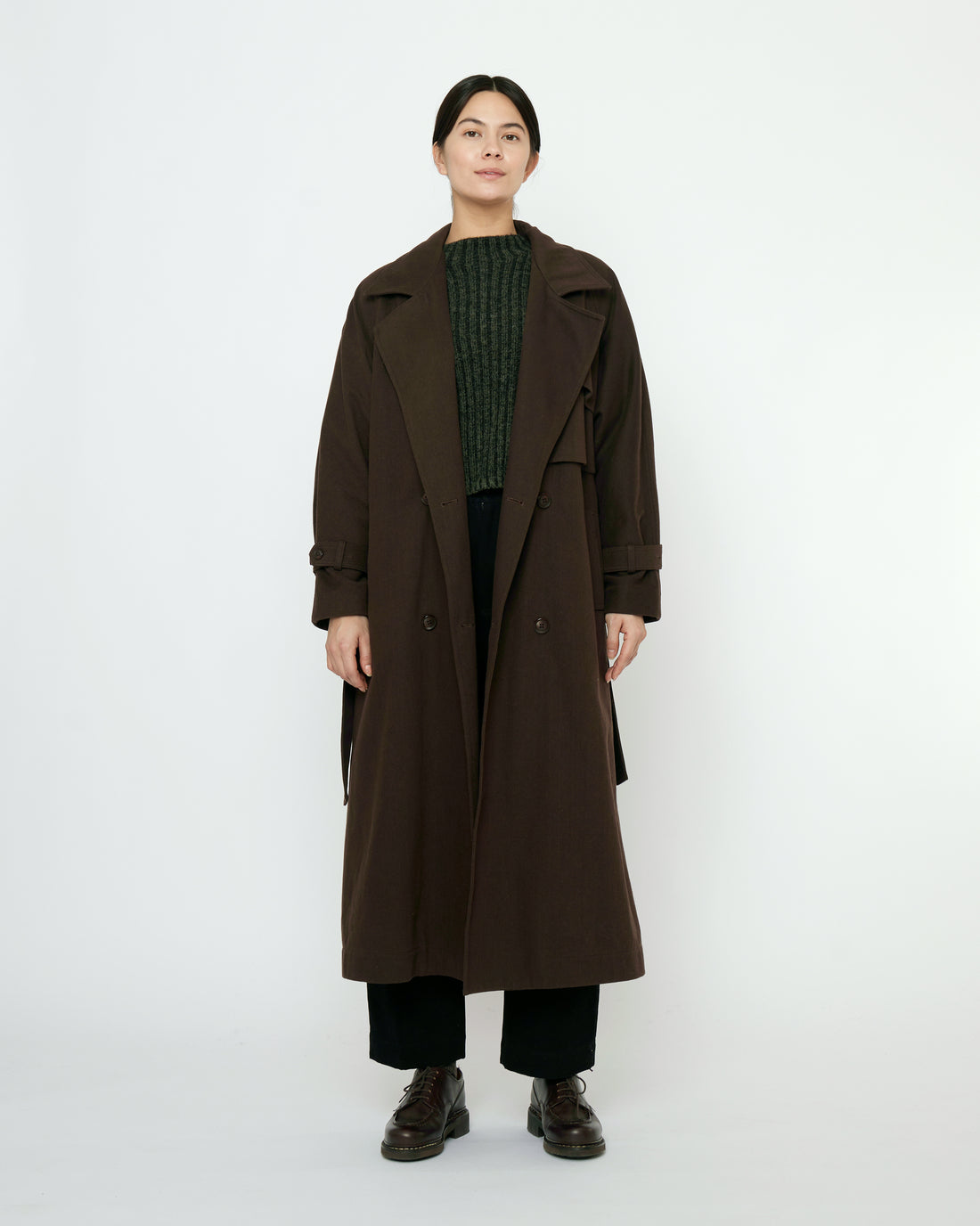 Fall Long Trench - FW25 - Molasses