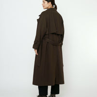 Fall Long Trench - FW25 - Molasses