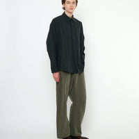 Cocoon Dress Shirt - FW25 - Black