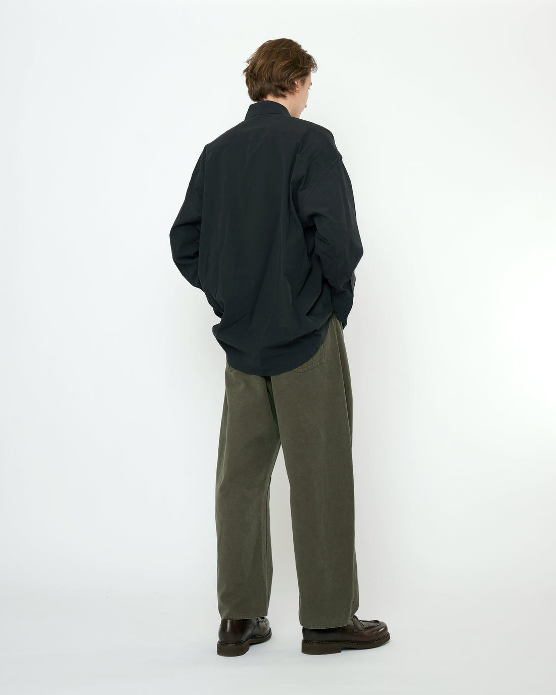 Cocoon Dress Shirt - FW25 - Black