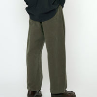 Curve Legged Work Trouser - FW25 - Washed Olive