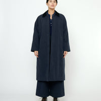 Padded Car Coat - FW25 - Navy Black